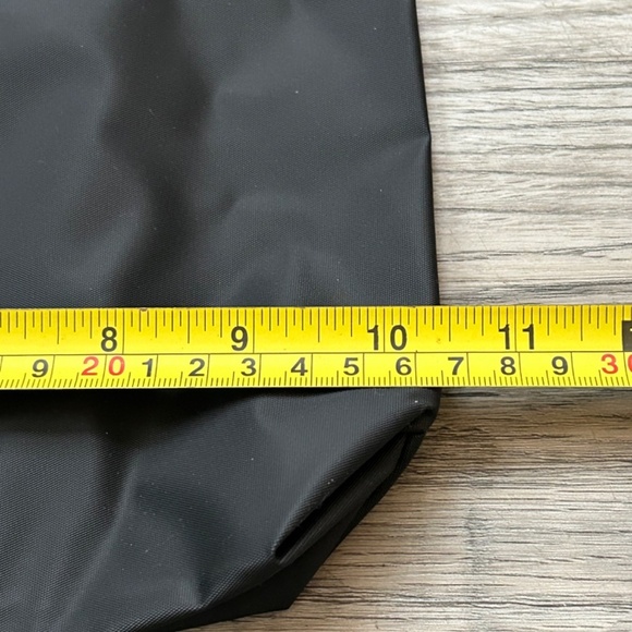 Cole Haan Black with Red Trim Zippered Tote - Picture 5 of 8